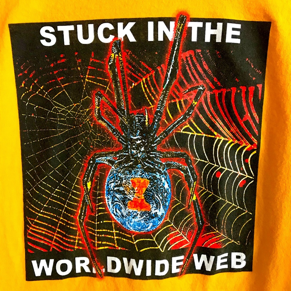 SUCC T-Shirt “Stuck In The World Wide Web” Size M